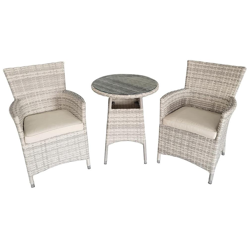 Tuscany 2 Seater Round Bistro Set - 60Cm