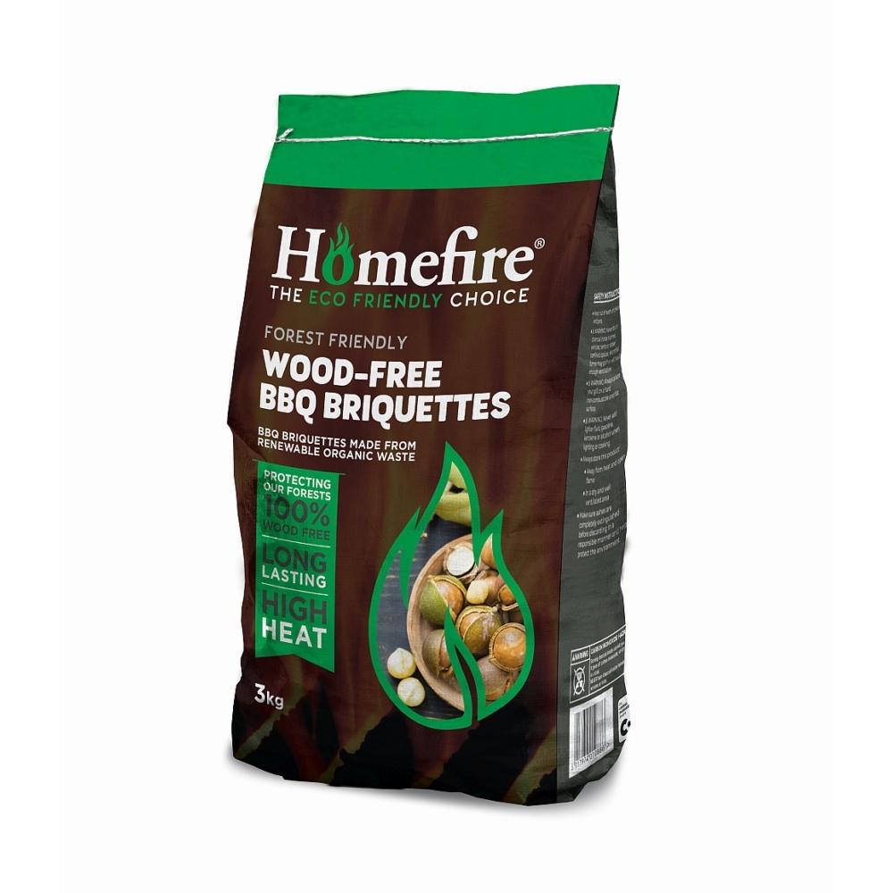 Wood-Free Bbq Briquettes - 3Kg