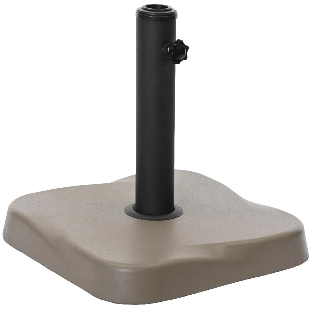 Concrete Parasol Base - Taupe - 20Kg