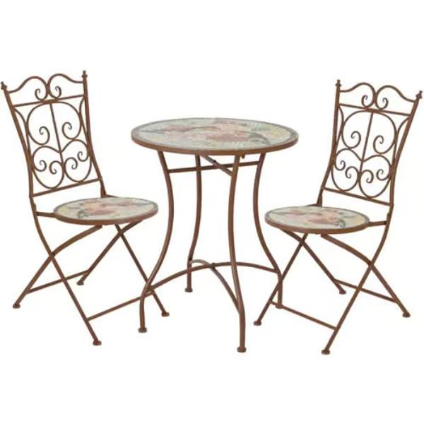 Lyon Mosaic 2 Seat Bistro Set