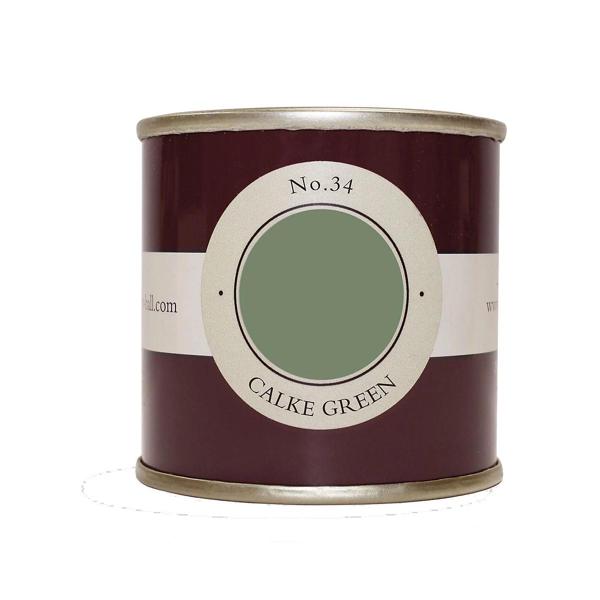 Farrow & Ball 100ml Sample Pot Calke Green No. 34
