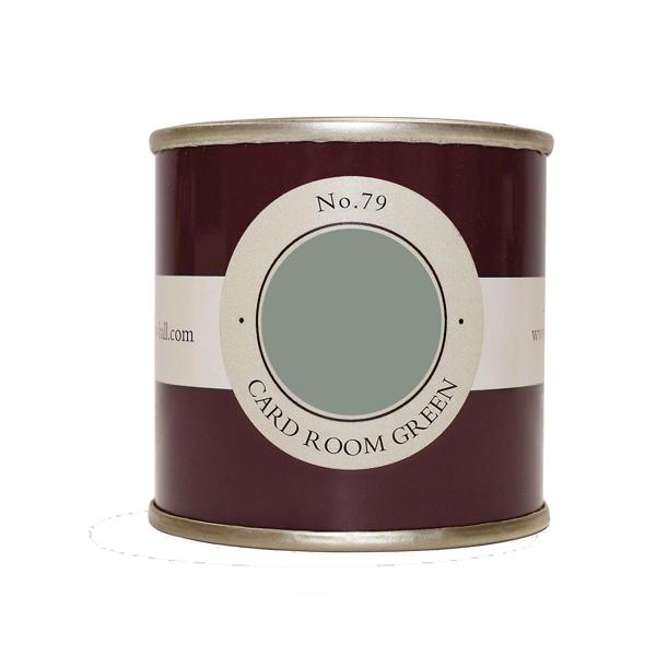 Farrow & Ball 100ml Sample Pot Card Room Green No. 79