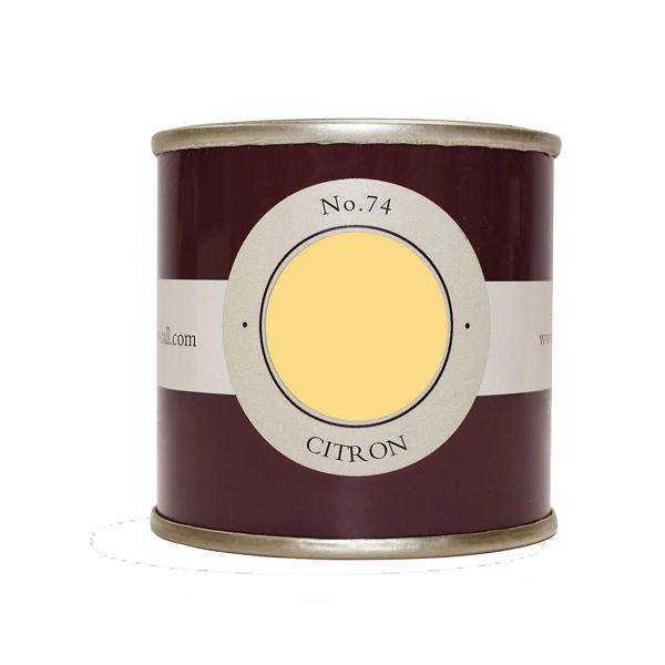 Farrow & Ball 100ml Sample Pot Citron No. 74