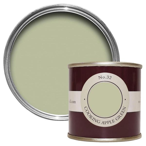 Farrow & Ball 100ml Sample Pot Cooking Apple Green No. 32