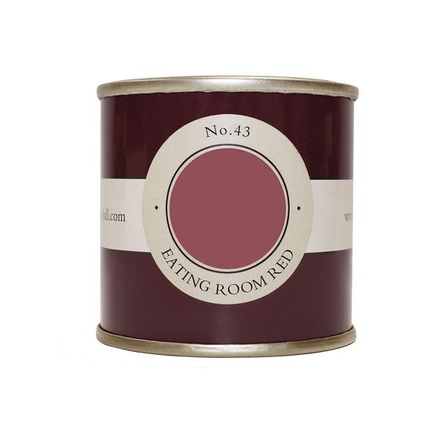 Farrow & Ball 100ml Sample Pot Eating Room Red No. 43