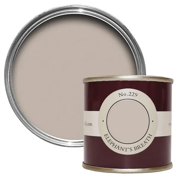 Farrow & Ball 100ml Sample Pot Elephant'S Breath No. 229