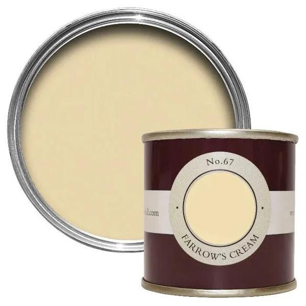 Farrow & Ball 100ml Sample Pot Farrow'S Cream No. 67