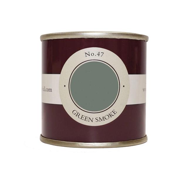 Farrow & Ball 100ml Sample Pot Green Smoke No. 47