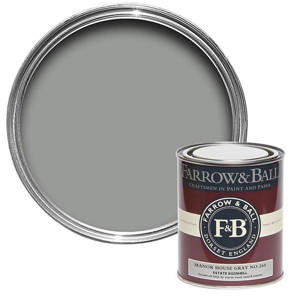 Farrow & Ball 100ml Sample Pot Manor House Gray No. 265