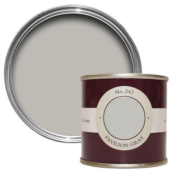 Farrow & Ball 100ml Sample Pot Pavilion Gray No. 242