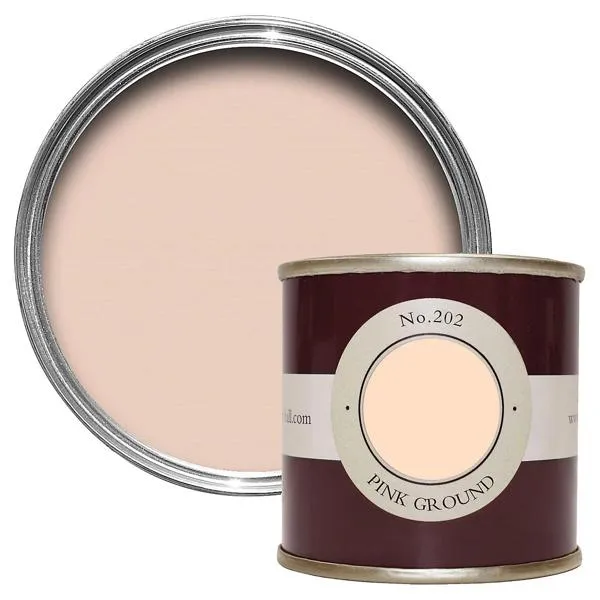 Farrow & Ball 100ml Sample Pot Pink Ground No. 202