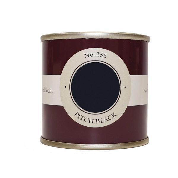 Farrow & Ball 100ml Sample Pot Pitch Black No. 256
