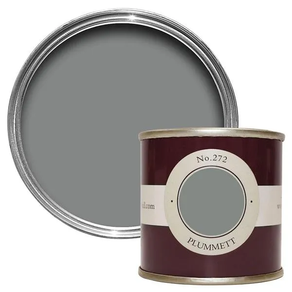 Farrow & Ball 100ml Sample Pot Plummett No. 272