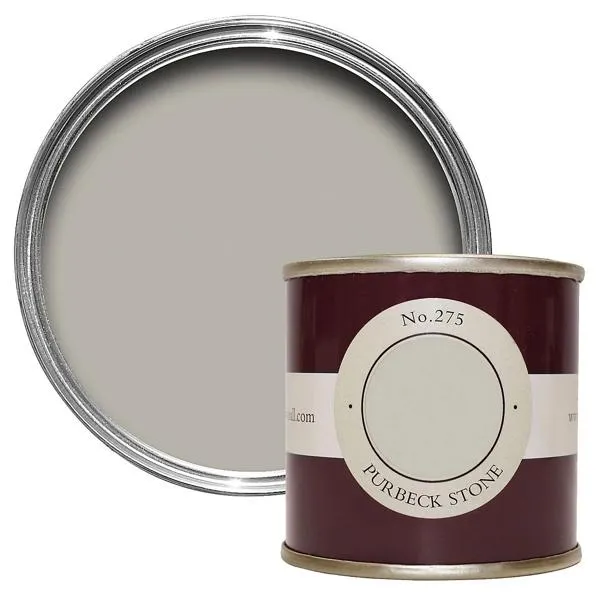 Farrow & Ball 100ml Sample Pot Purbeck Stone No 275