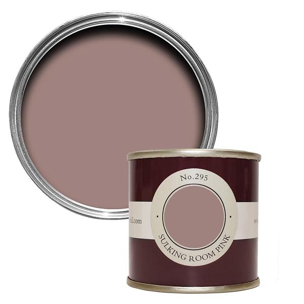 Farrow & Ball 100ml Sample Pot Sulking Room Pink No.295