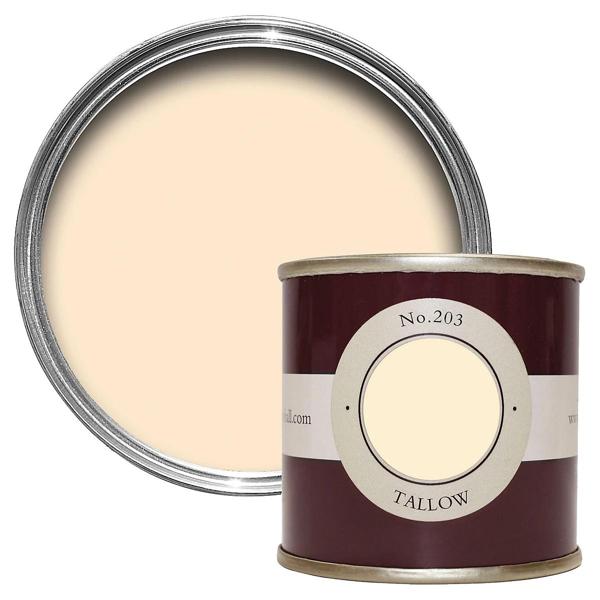 Farrow & Ball 100ml Sample Pot Tallow No. 203