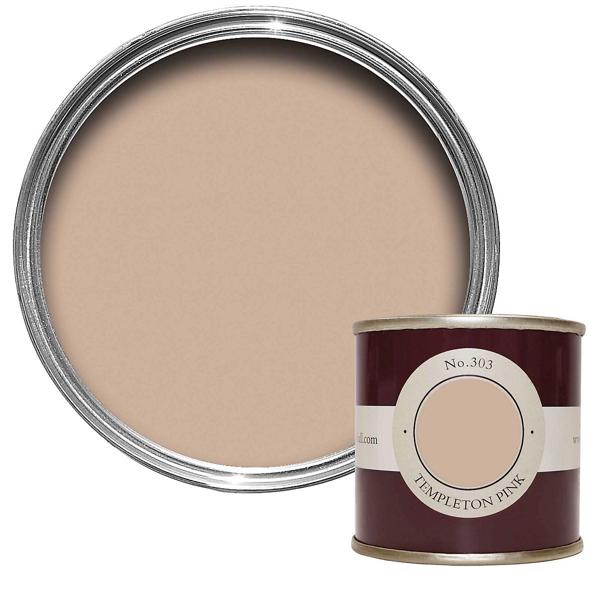 Farrow & Ball 100ml Sample Pot Templeton Pink No.303