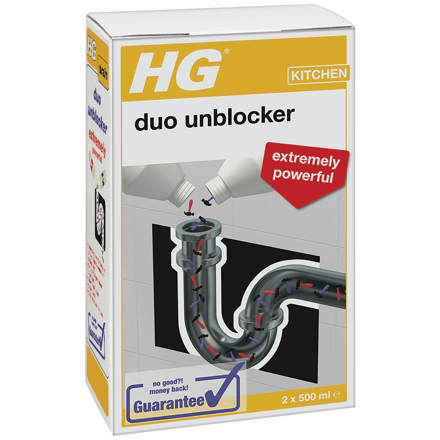 H.G Duo Drain Unblocker 500ml