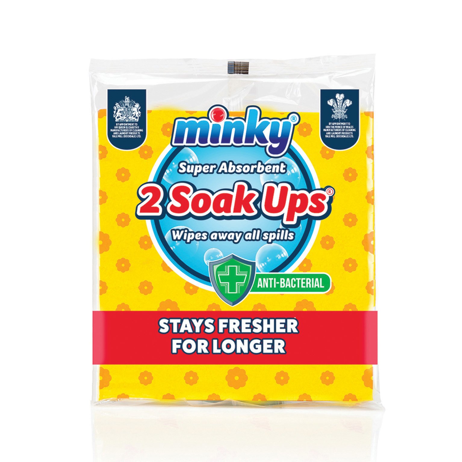 Minky Anti Bacterial Soak Ups (2)