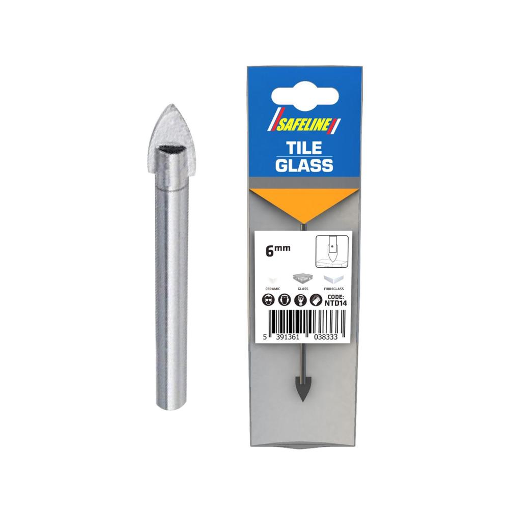 Safeline Tile & Glass Drill Carbide Tipped 10mm