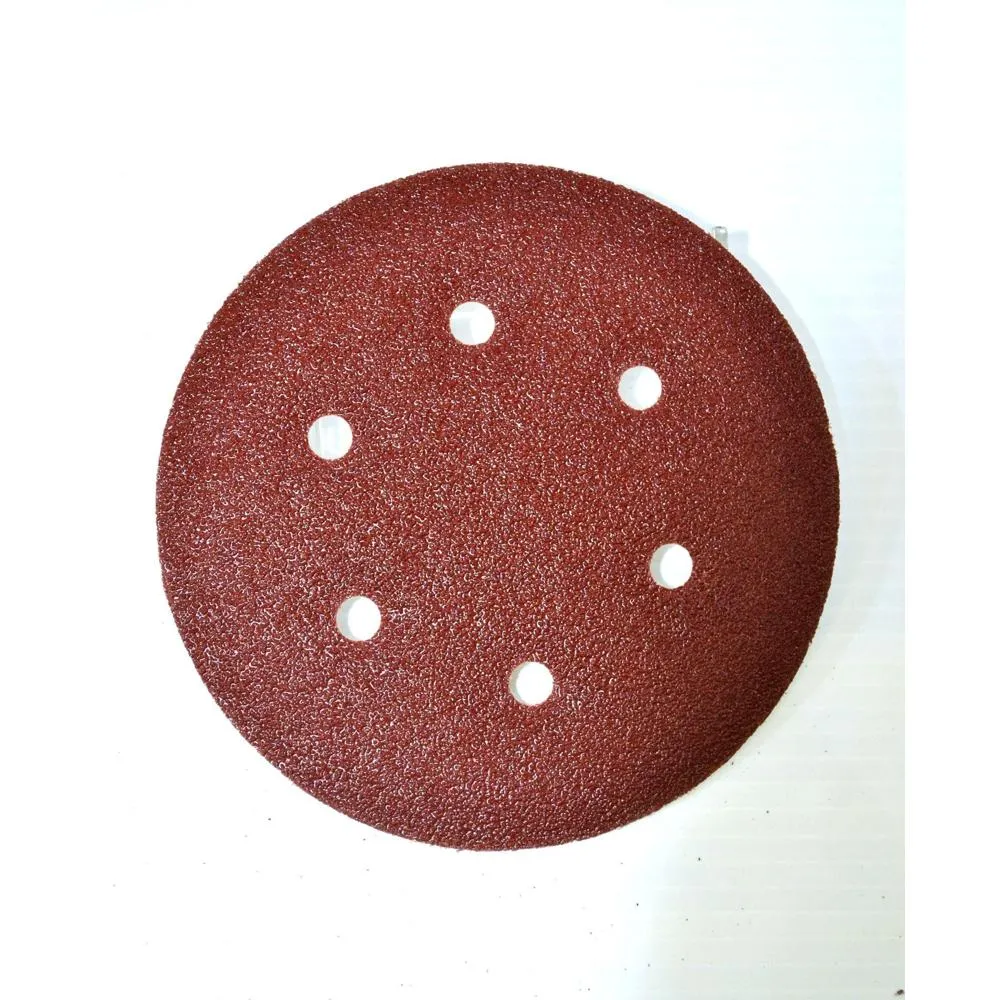 Safeline Velcro Discs 150mm Pk 5 Sheets Coarse