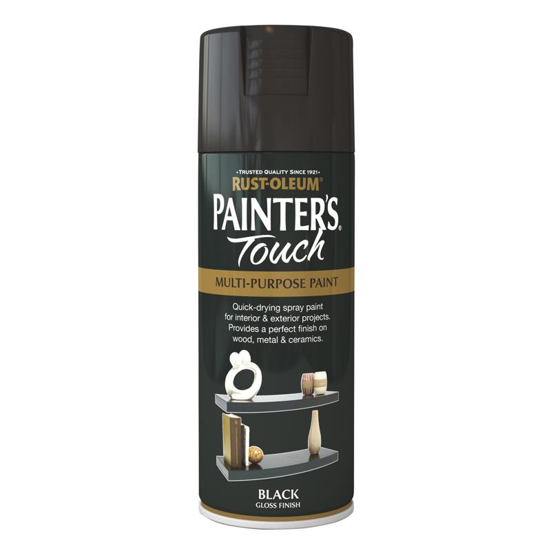 Rust Oleum Painter'S Touch 400ml Gloss Black