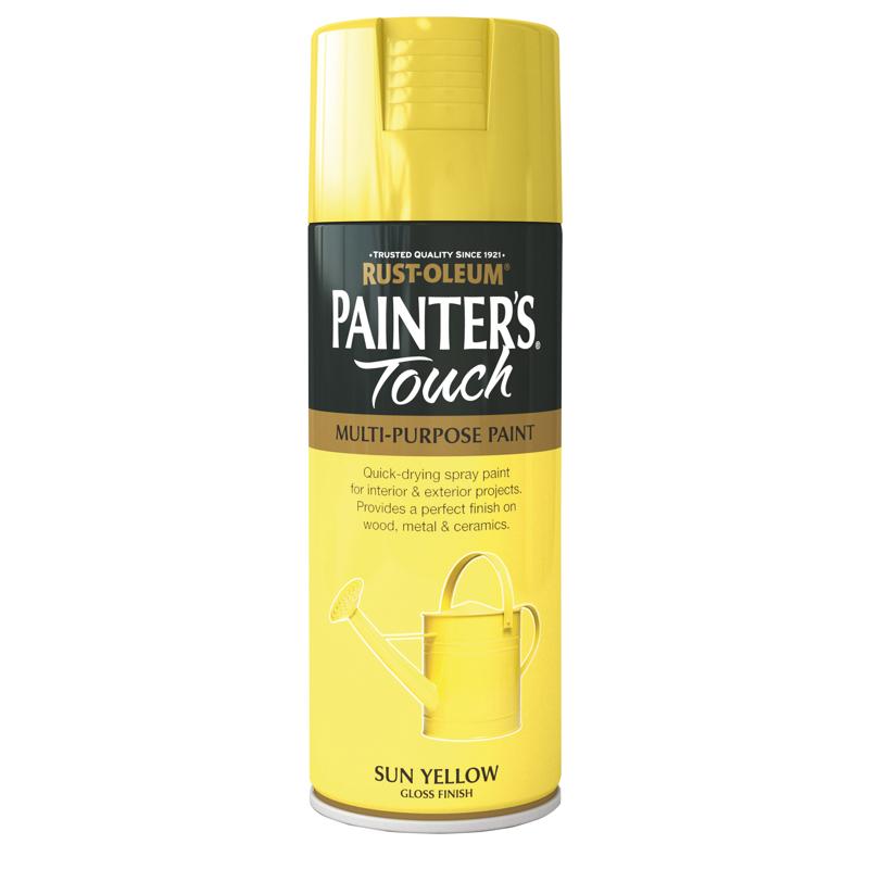 Rust Oleum Painter'S Touch 400ml Gloss Sun Yellow