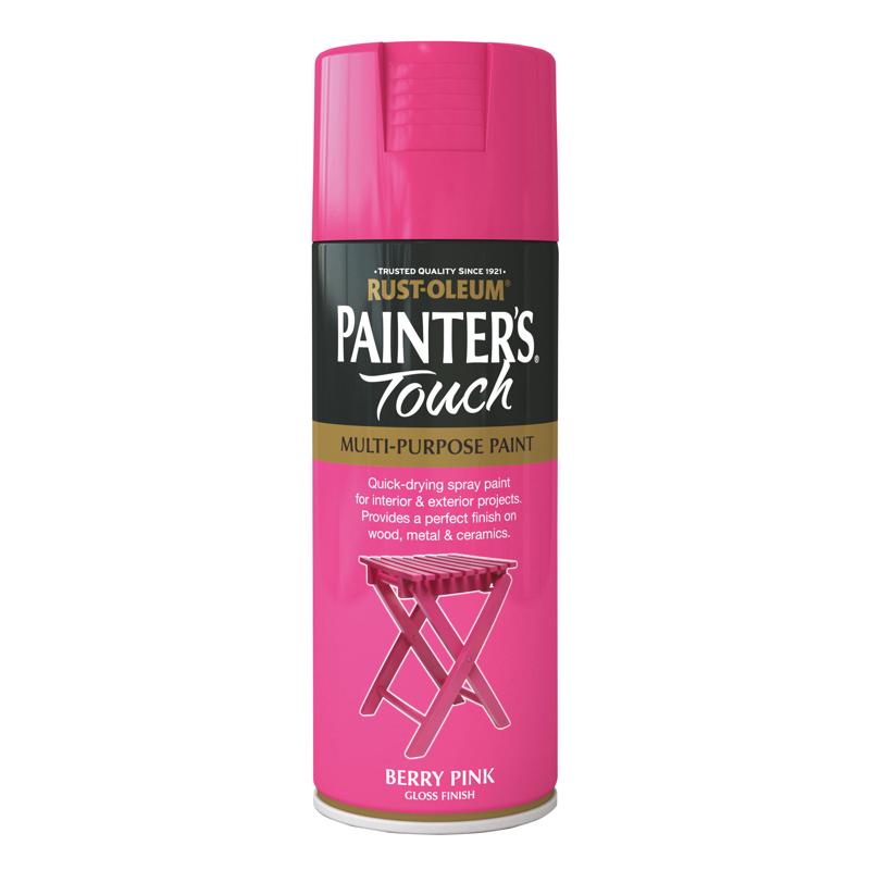 Rust Oleum Painter'S Touch 400ml Gloss Berry Pink