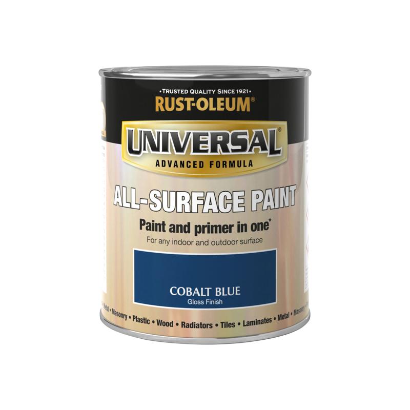 Rust Oleum Universal All Surface Paint 250ml Cobalt Blue