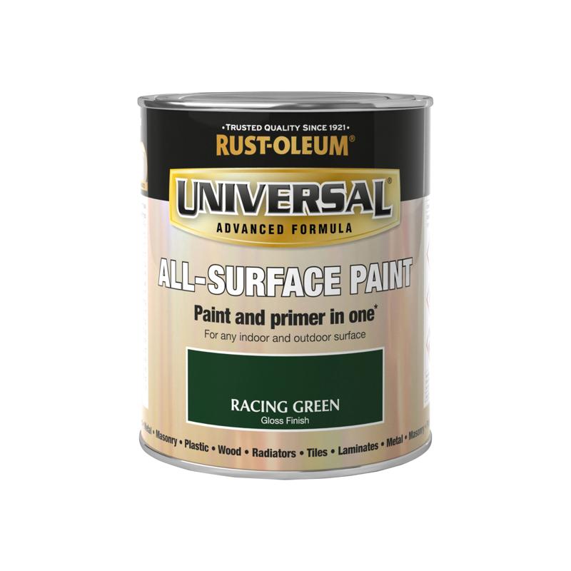 Rust Oleum Universal All Surface Paint 750ml Racing Green