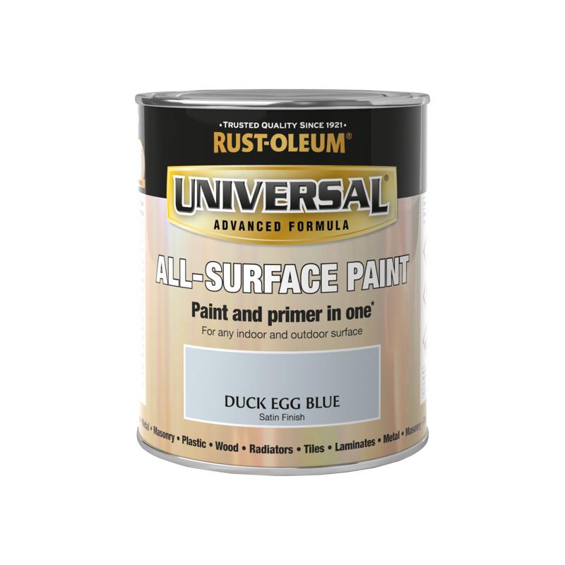 Rust Oleum Universal All Surface Paint 750ml Duck Egg Blue