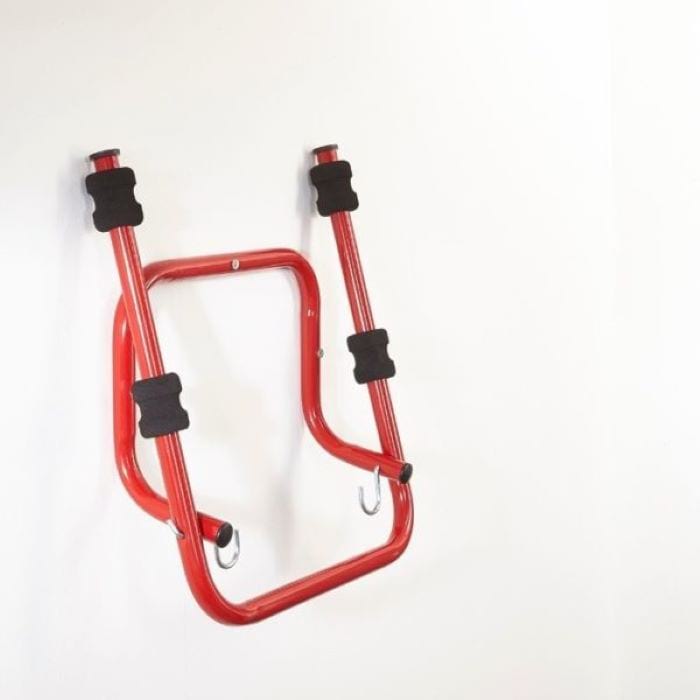 Bike Wall Rack Folding (2 Bike) Red - B053Qrae