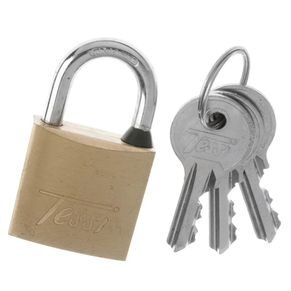 Tessi 30mm Brass Padlock