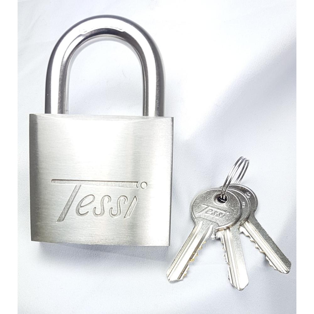 Tessi 60mm Stainless Steel  Padlock