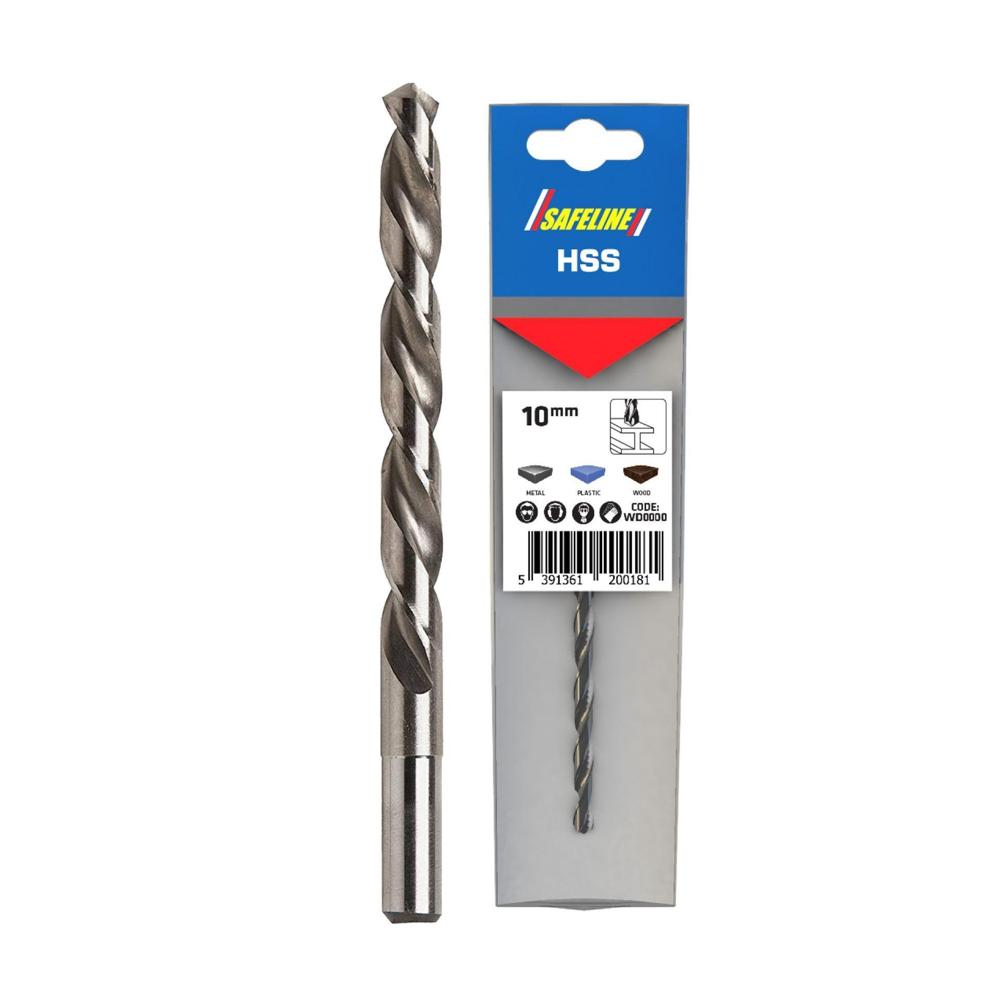 Safeline 4.0mm H.S.S Drill Bits Pre Packed