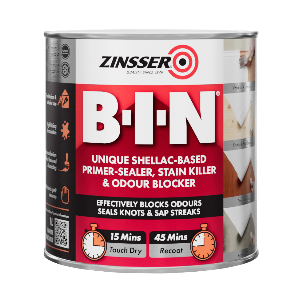 Zinsser B-I-N Primer Sealer 1L