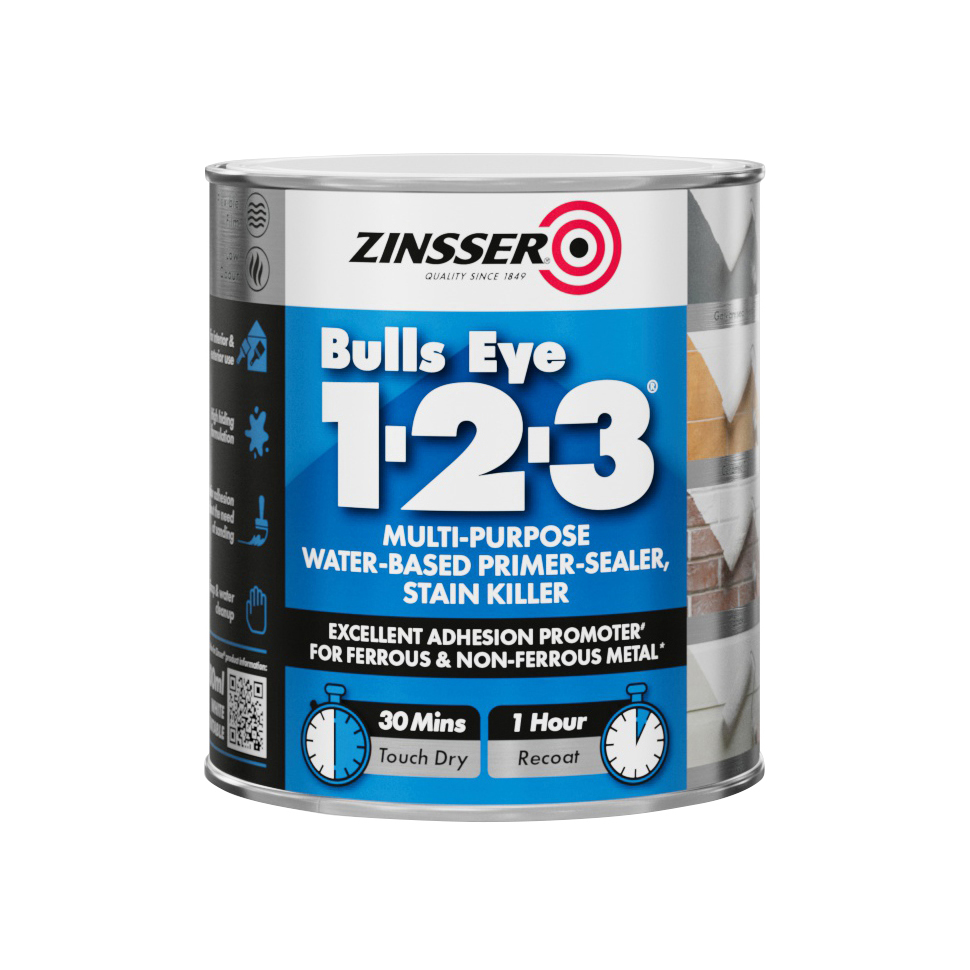 Zinsser Bulls Eye 1-2-3 Primer Sealer 500ml