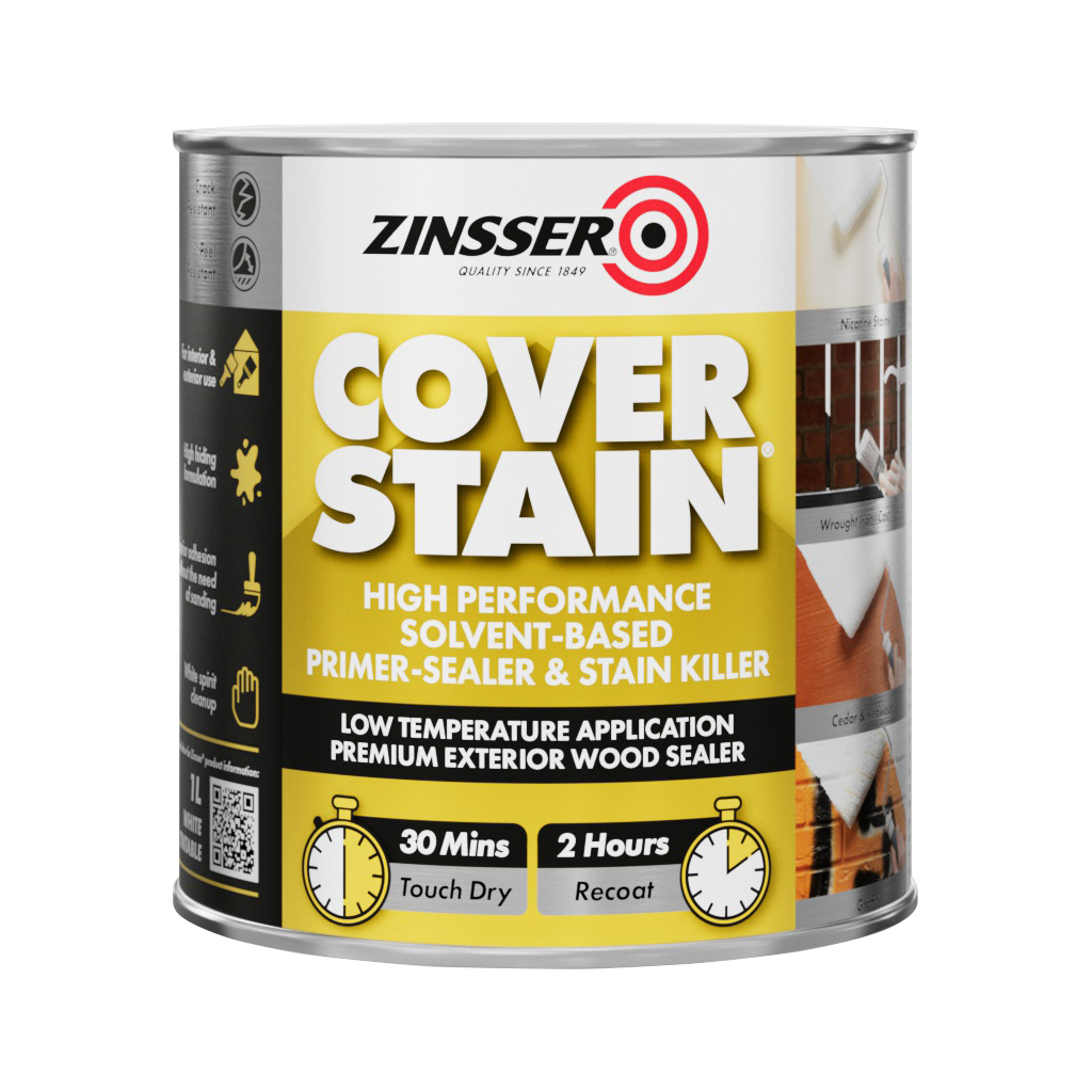 Zinsser Cover Stain Primer Sealer 1L