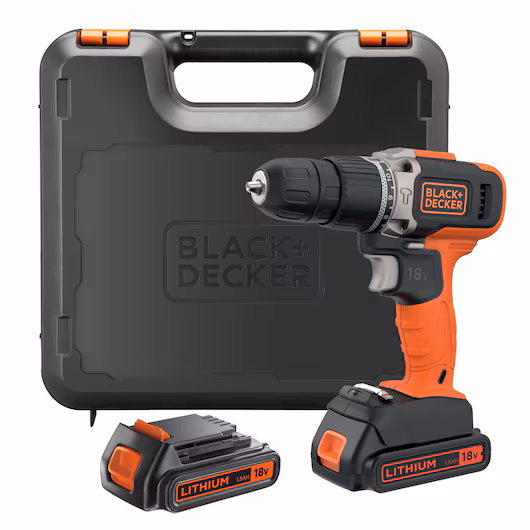 Black & Decker Cordless Drill 18V Hammer