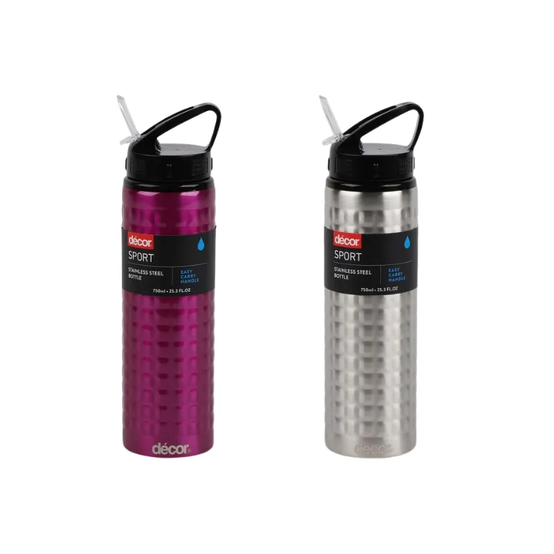 Decor 750ml Stainless Steel Water Bottle