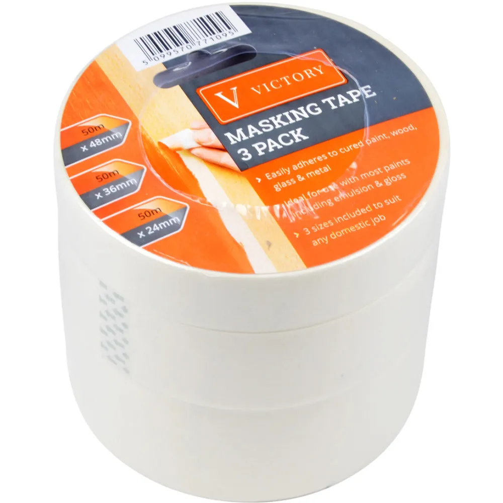 Dosco Victory 1" Masking Tape (3 Pack)