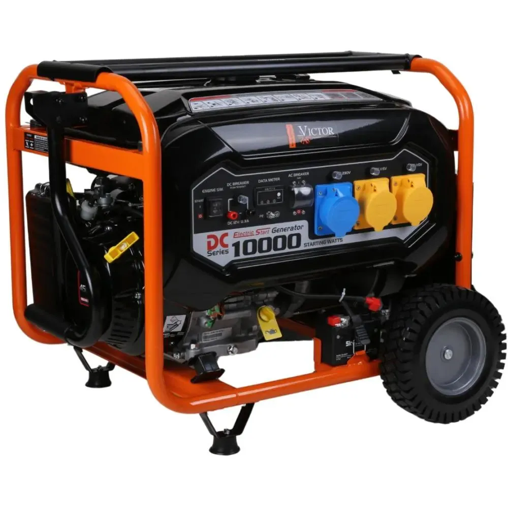 Victor Openset Petrol Generator 10KVA