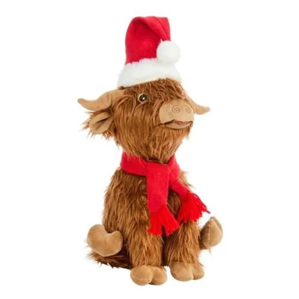 Hairy Hector Christmas Highland Cow