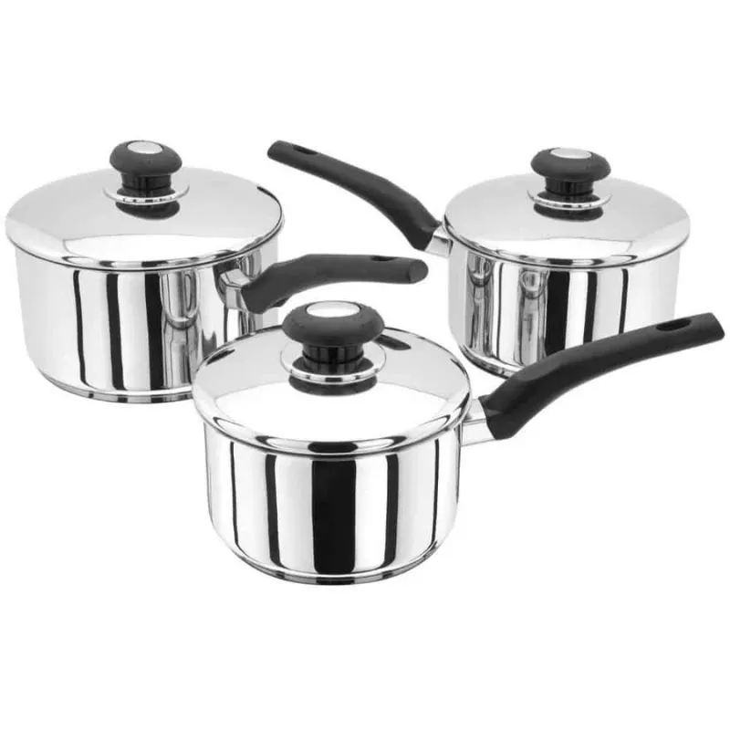 Judge Essentials, 3 Piece Saucepan Set
