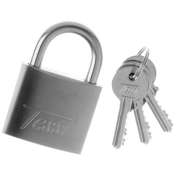 Tessi Stainless Steel Padlock, 50mm