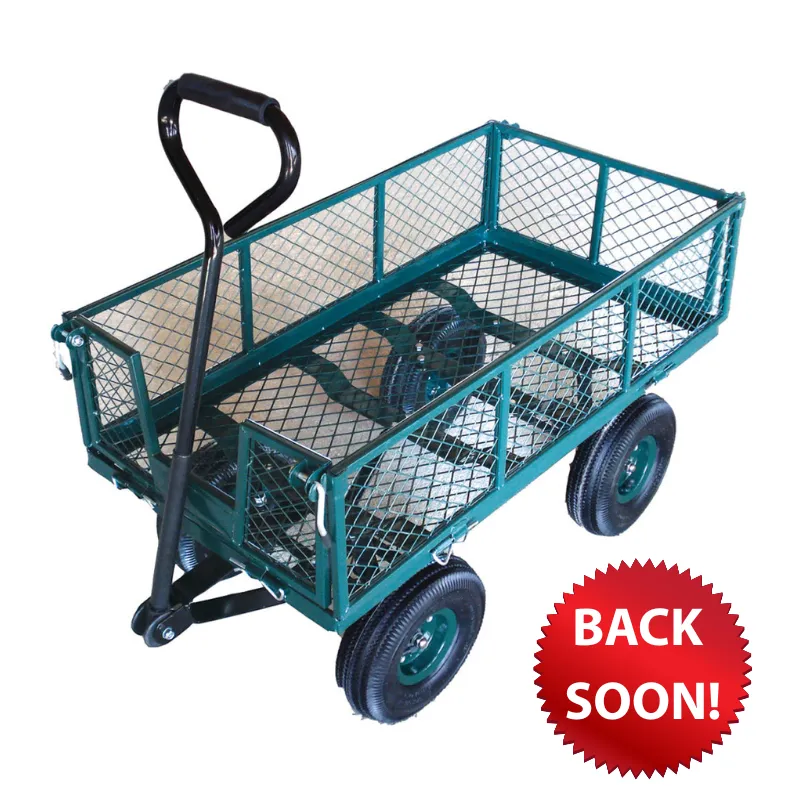 Greenblade Steel Mesh Garden Utility Cart