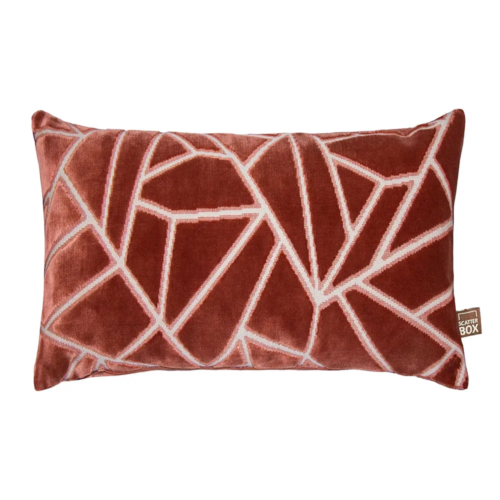 Scatterbox Veda Cushion 33 X 50cm Antique Rose